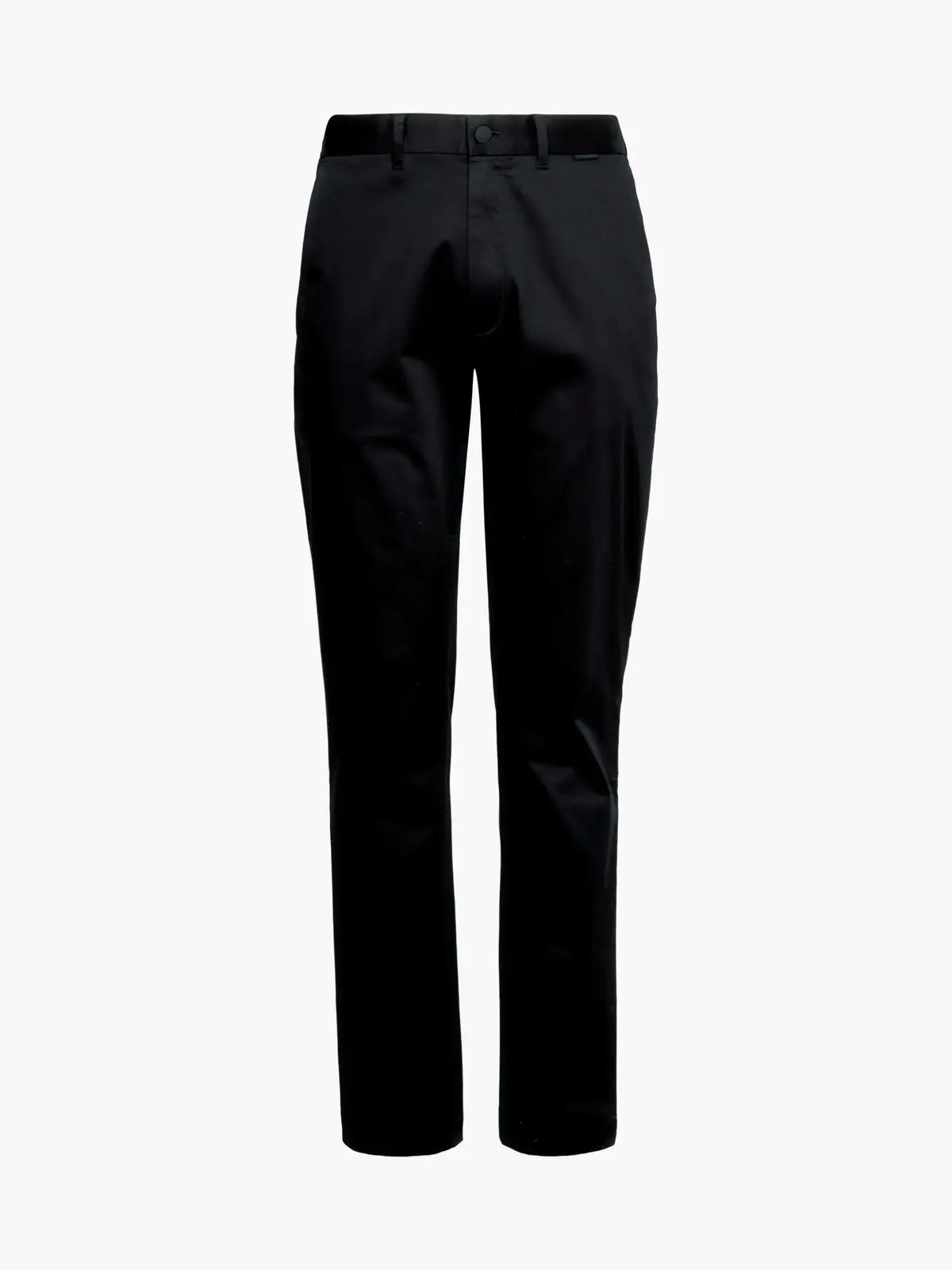 Calvin Klein SATEEN STRETCH SLIM Erkek Siyah Chino