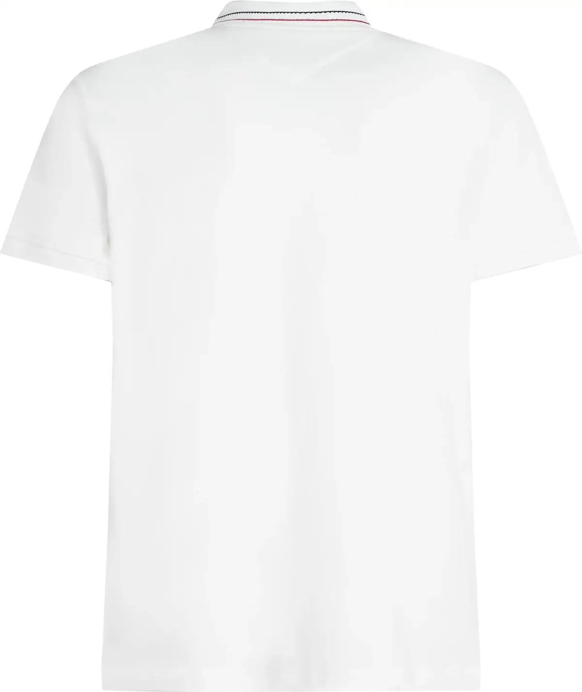 Tommy Hilfiger PLACKET INTEREST REG, YBR Beyaz Erkek T-Shirt & Polo