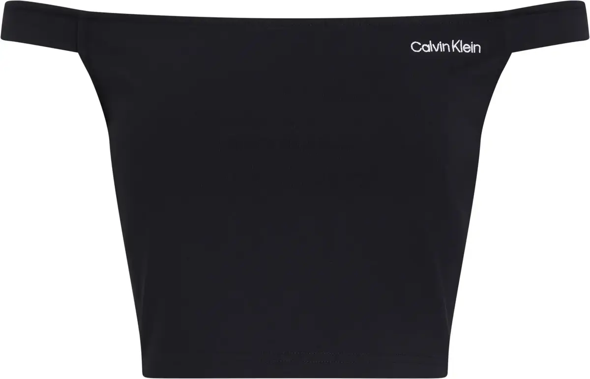 Calvin Klein LOGO BARDOT MILANO T, BEH Siyah Kadın T-Shirt & Polo