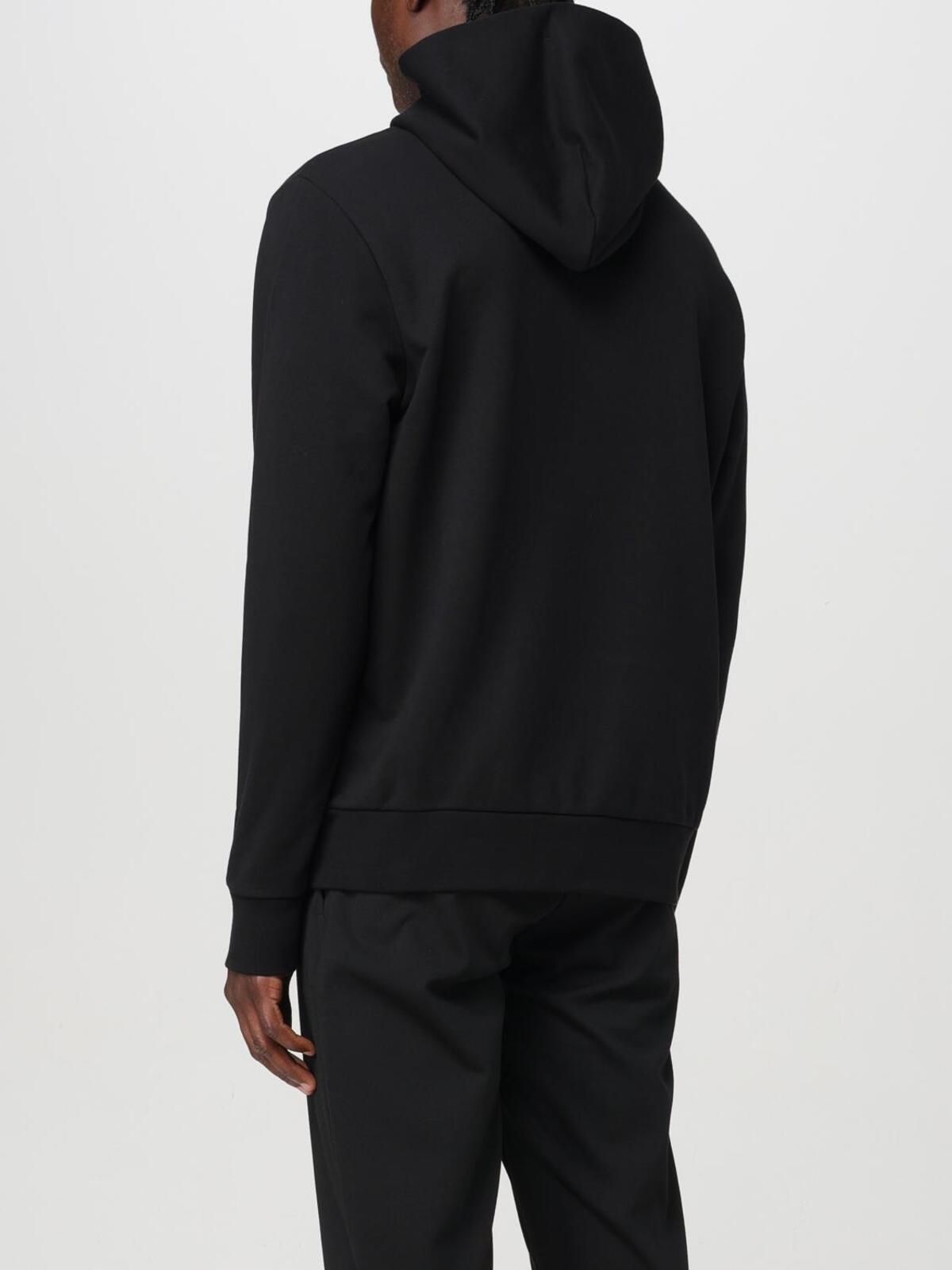 Calvin Klein OMBRE EMBROIDERED LO, BEH Siyah Erkek Sweatshirt