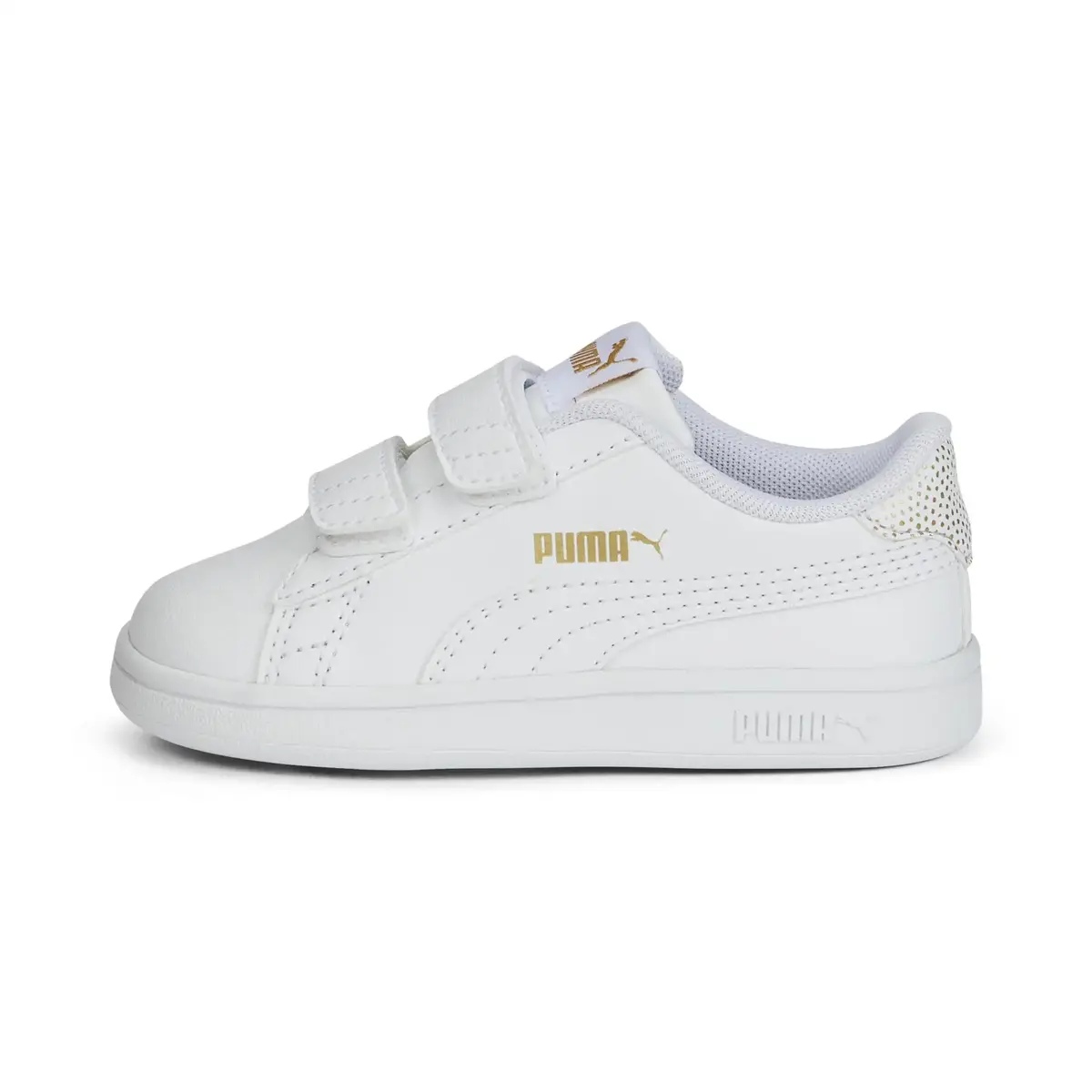 Puma Smash V2 Metallics V Inf Beyaz Kız Çocuk Günlük Spor Ayakkabı