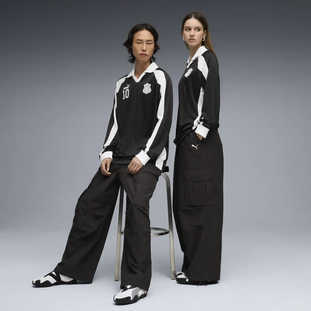 Puma FUTURE PUMA ARCHIVE T7 Drill Siyah Unisex Forma