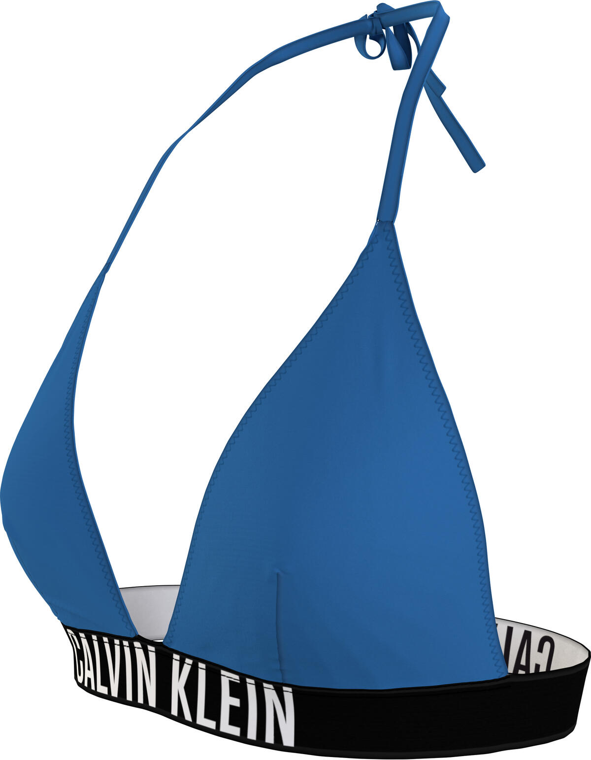 Calvin Klein TRIANGLE-RP Kadın Mavi Bikini Üstü