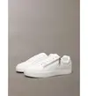 Calvin Klein CLASSIC CUPSOLE ZIP LOW IN Beyaz Erkek Günlük Spor Ayakkabı