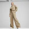 Puma CLASSICS+ Relaxed Sweatpants Bej Kadın Eşofman Altı