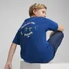 Puma DOWNTOWN Graphic Tee Mavi Erkek T-Shirt & Polo