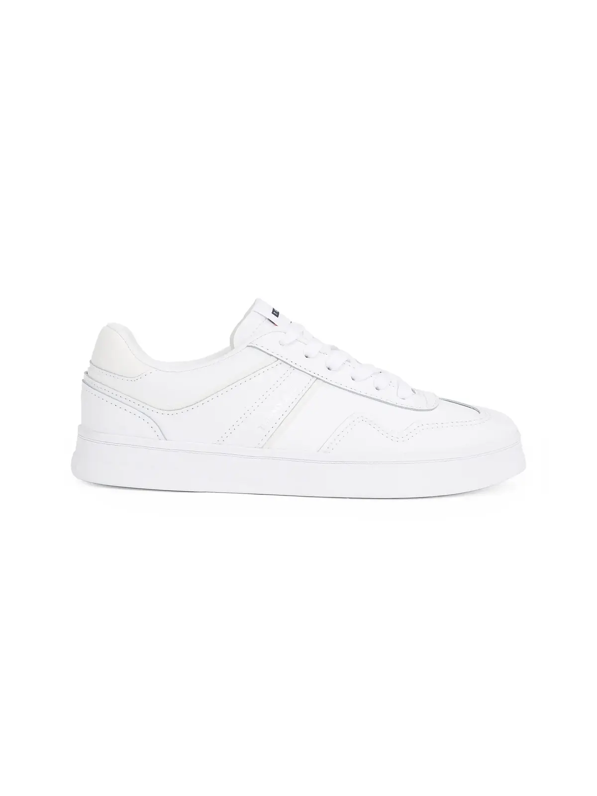 Tommy Hilfiger THE GREENWICH LEATHE Beyaz Kadın Spor Ayakkabı & Sneaker