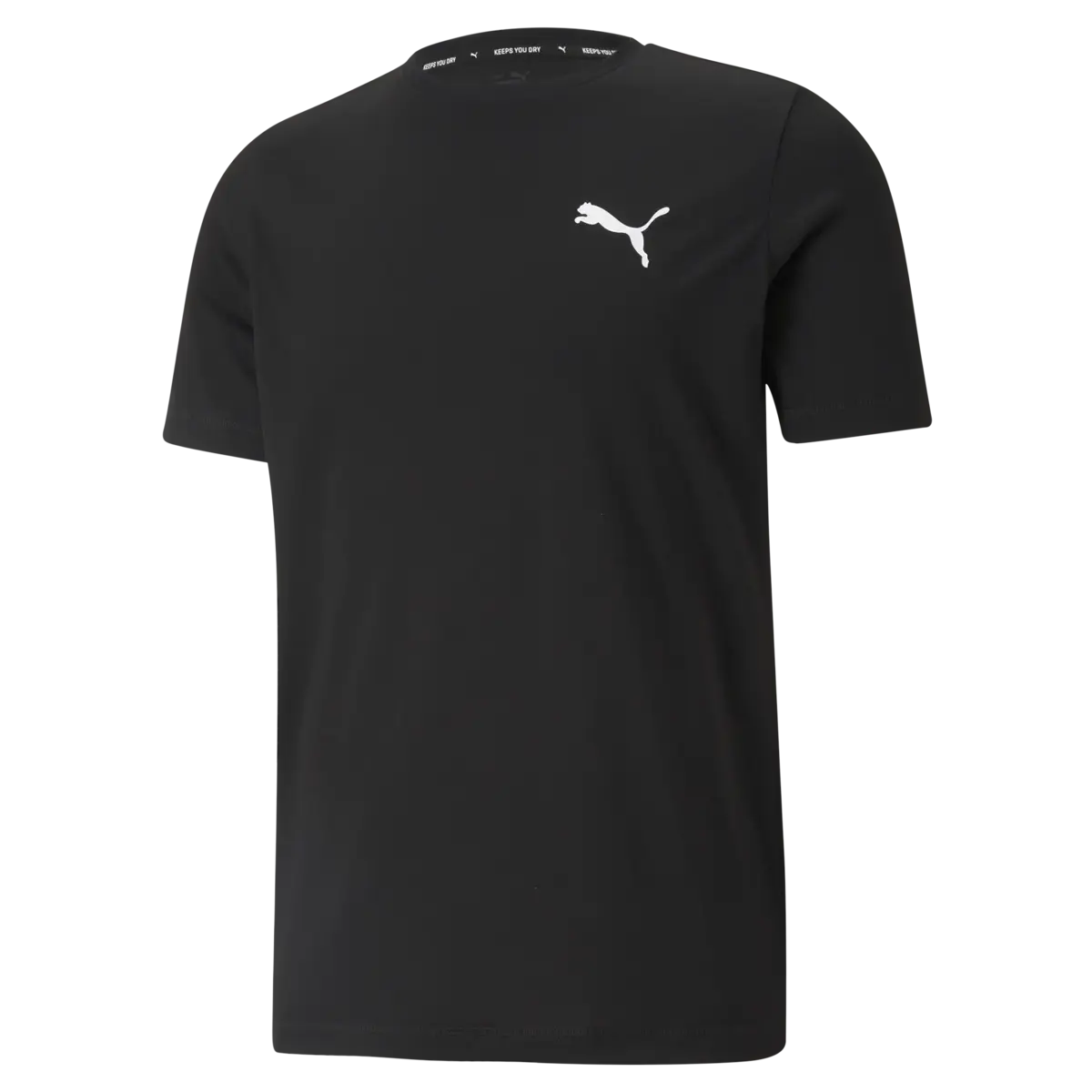 Puma ACTIVE Small Logo Tee Siyah Erkek T-Shirt