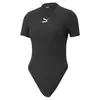Puma CLASSICS Ribbed Bodysuit Siyah Kadın T-Shirt