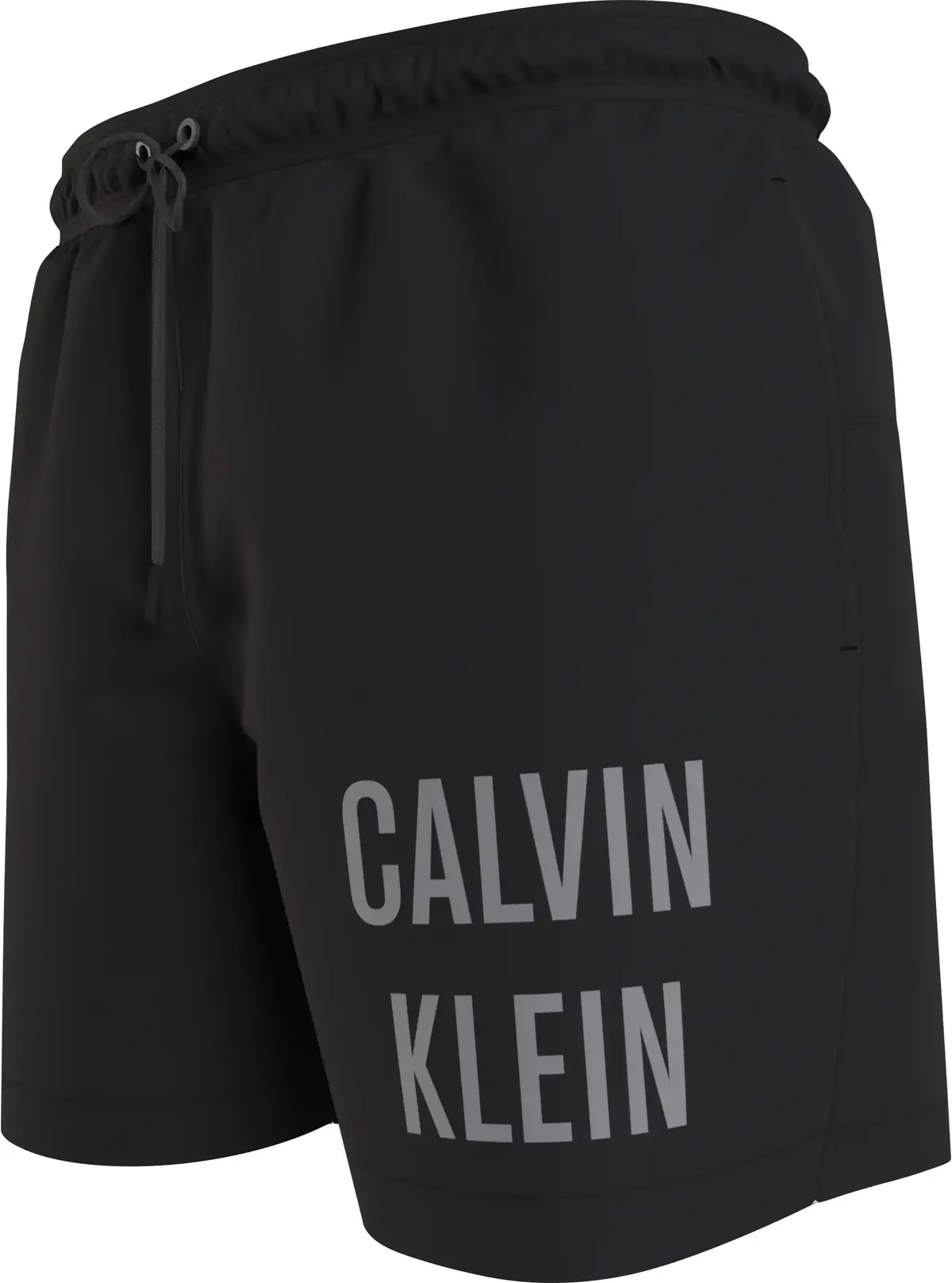 Calvin Klein MEDIUM DRAWSTRING-AC Erkek Siyah Deniz Şortu