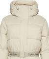 Calvin Klein BELTED MIDWEIGHT LONG PUFFER Kahverengi Kadın Mont Calvin Klein BELTED MIDWEIGHT LONG PUFFER Kahverengi Kadın Mont