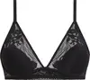 Calvin Klein LIGHTLY LINED PLUNGE Kadın Siyah Sütyen