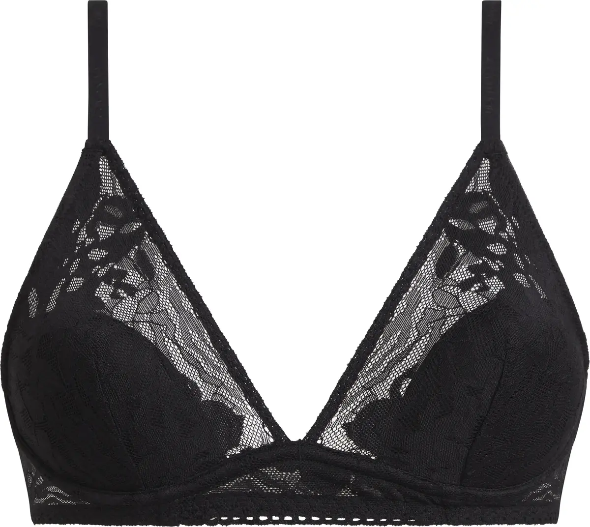 Calvin Klein LIGHTLY LINED PLUNGE Kadın Siyah Sütyen