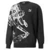 Puma PUMA X JOSHUA VIDES Crew Siyah Erkek Sweatshirt