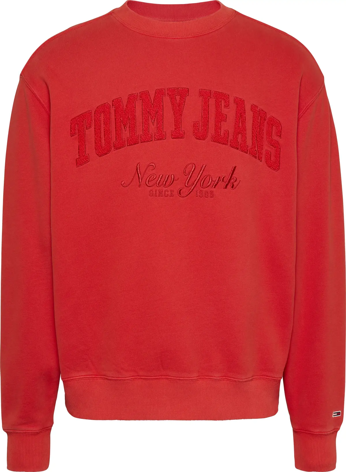 Tommy Hilfiger TJM RLX VINTAGE VARS, XME Kırmızı Erkek Sweatshirt