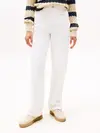 Tommy Hilfiger DNM WHITE RELAXED ST, YBR Beyaz Kadın Kot Pantolon