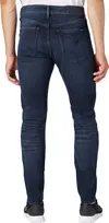Calvin Klein SLIM TAPER Erkek mavi Kot Pantolon
