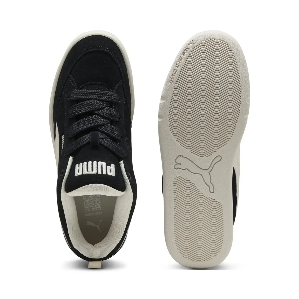 Puma Park Lifestyle Raw Siyah Erkek Günlük Spor Ayakkabı