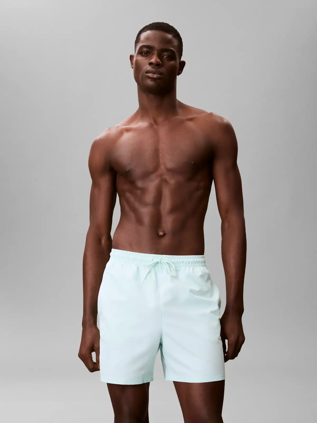 Calvin Klein MEDIUM DRAWSTRING Yeşil Erkek Orta Boy Deniz Şortu