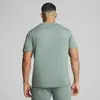 PUMA M TAD ESS SOLID CAT TEE LC Yeşil Erkek T-Shirt