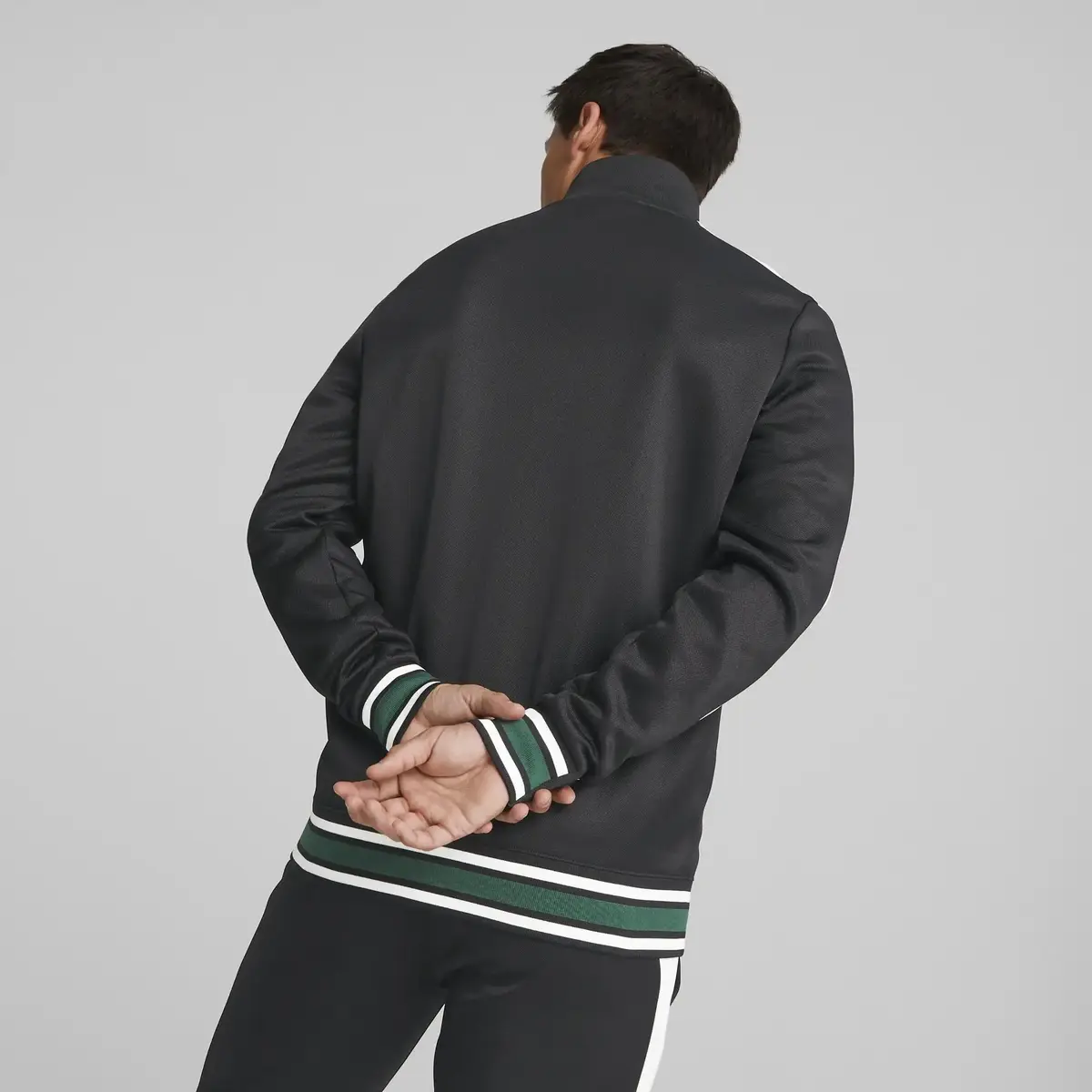 Puma T7 ARCHIVE REMASTER Track Jacket Siyah Erkek/Unisex Fermuarlı Sweatshirt