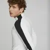 Puma T7 Mock Neck Beyaz Erkek Sweatshirt