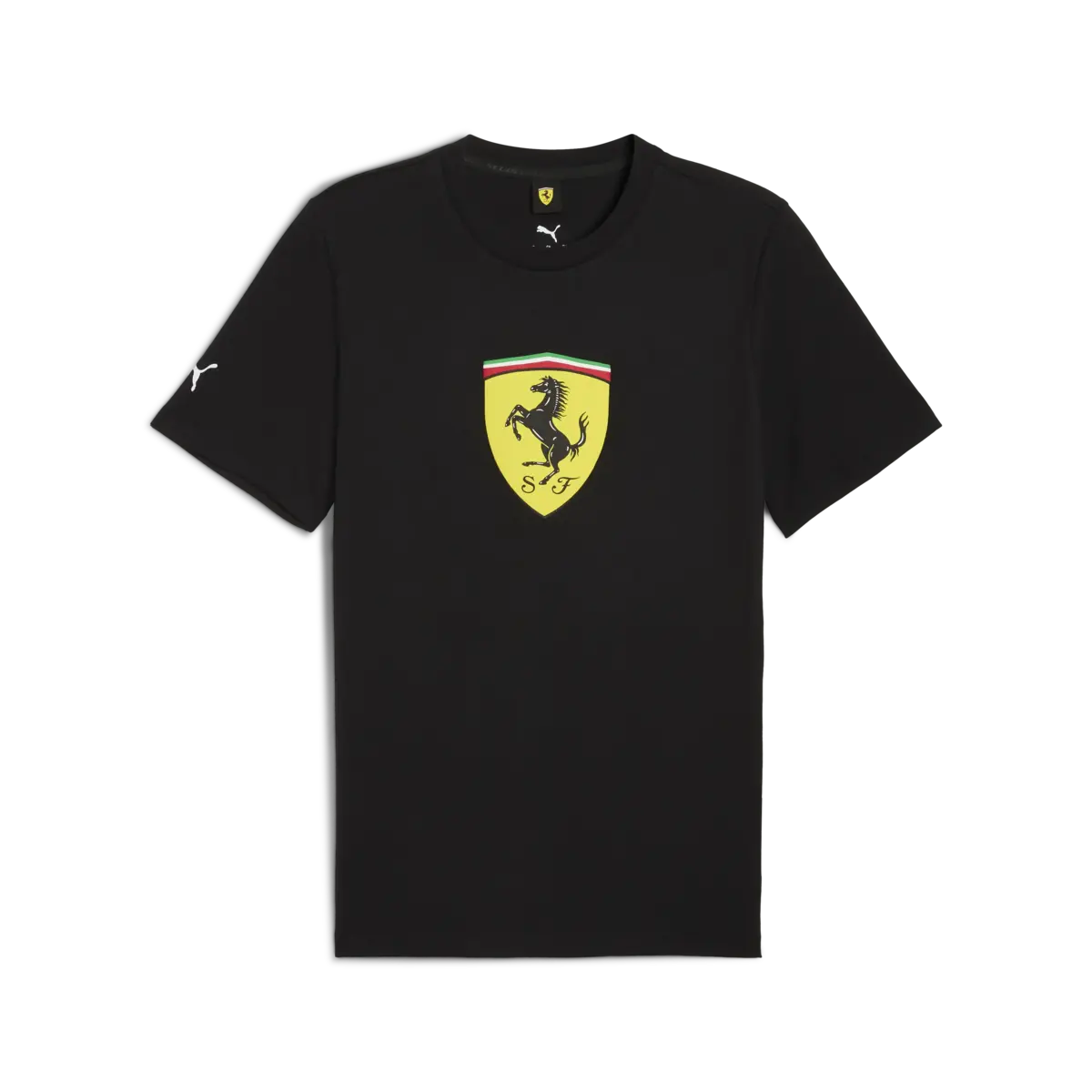 Puma Ferrari Colored Shield Tee Siyah Erkek T-Shirt