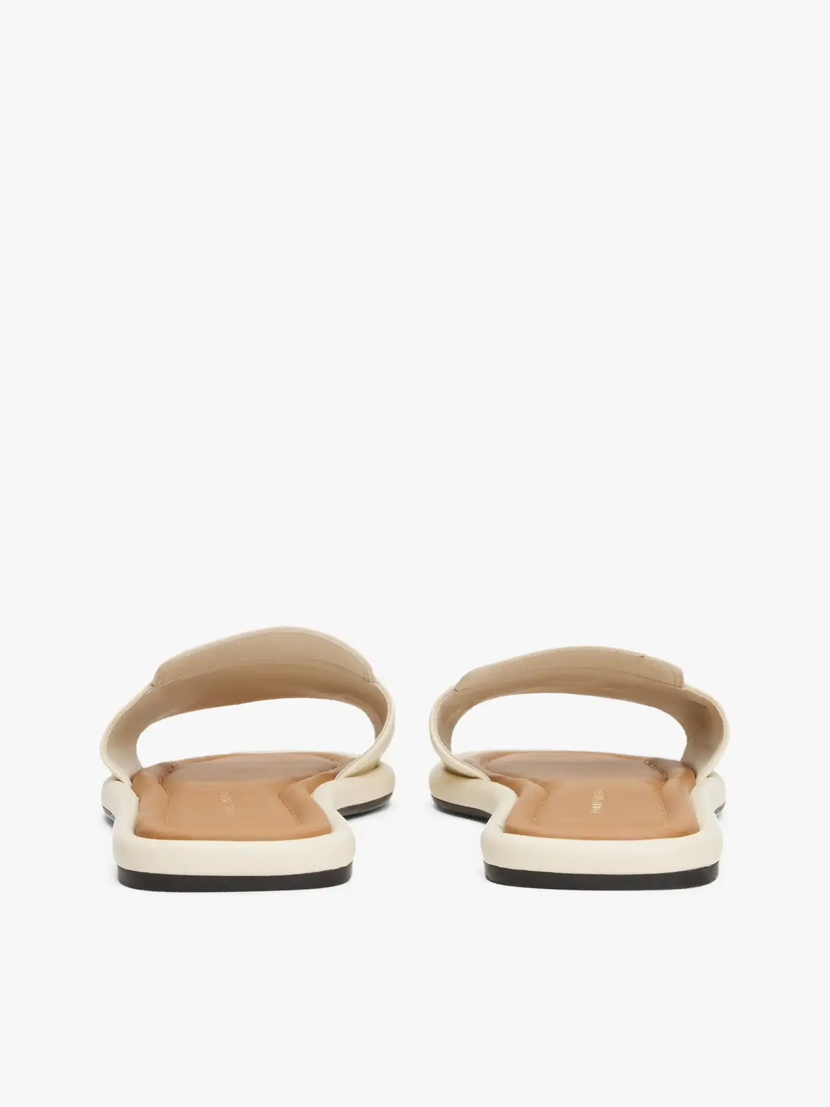 Tommy Hilfiger LEATHER HORSEBIT MUL, ACJ Krem Kadın Terlik