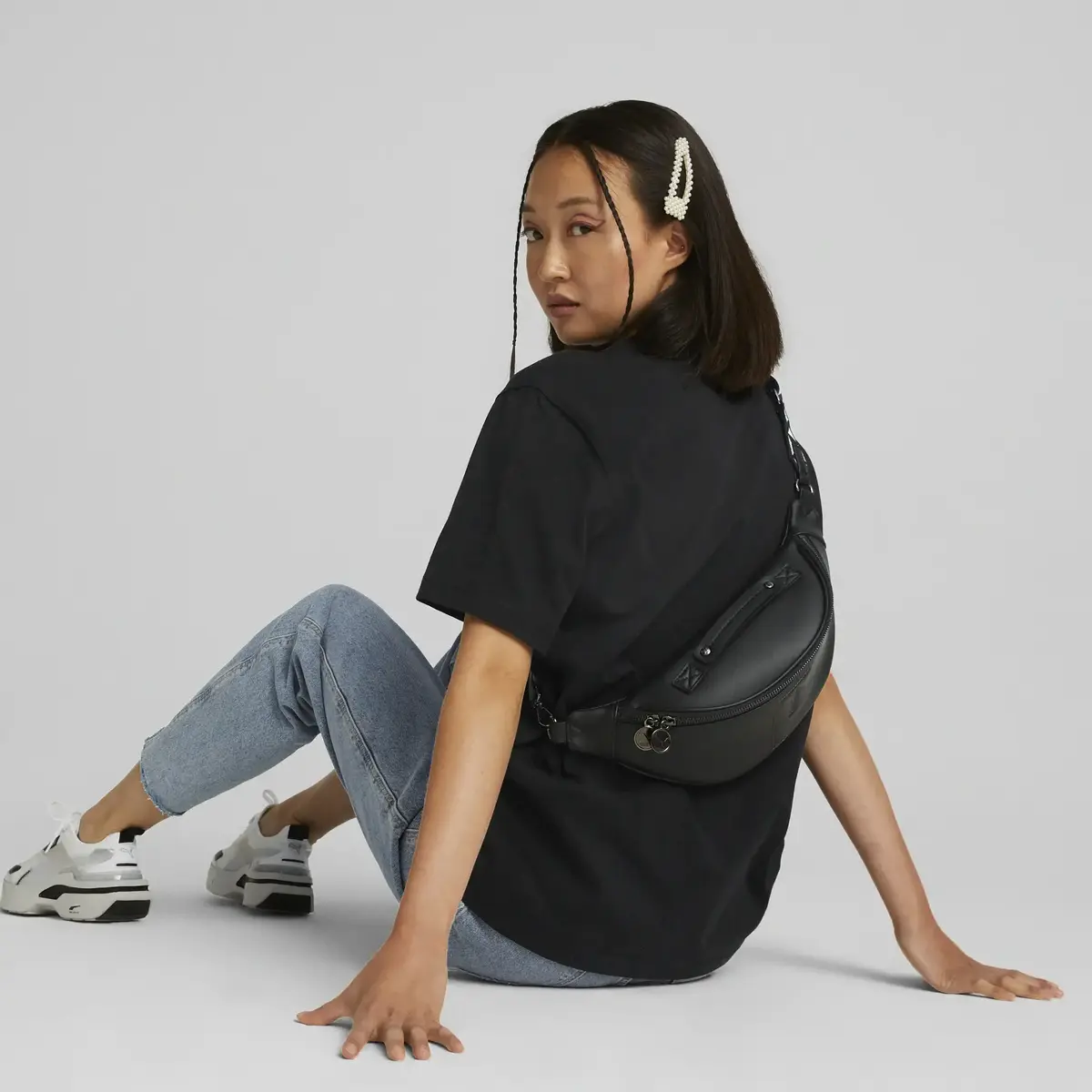 Puma Sense Bum Bag Siyah Kadın Bel Çantası