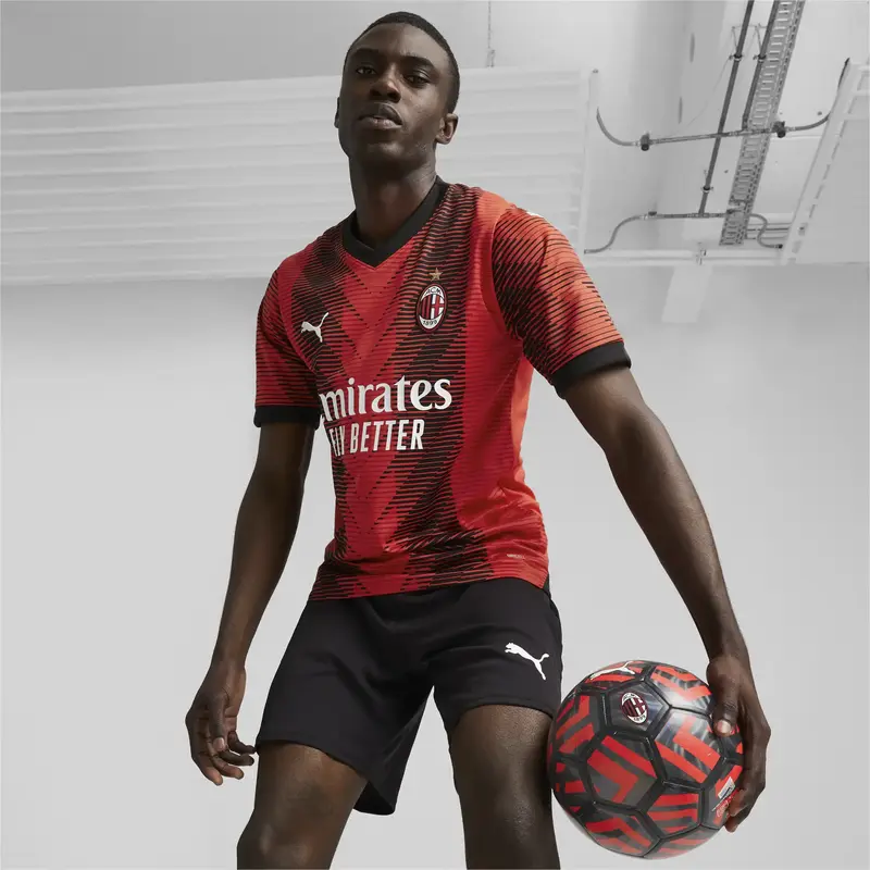 Puma ACM Home Jersey Kırmızı Erkek Takım Forması