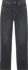 Calvin Klein HIGH RISE STRAIGHT, 1BY Siyah Kadın Jean Pantolon