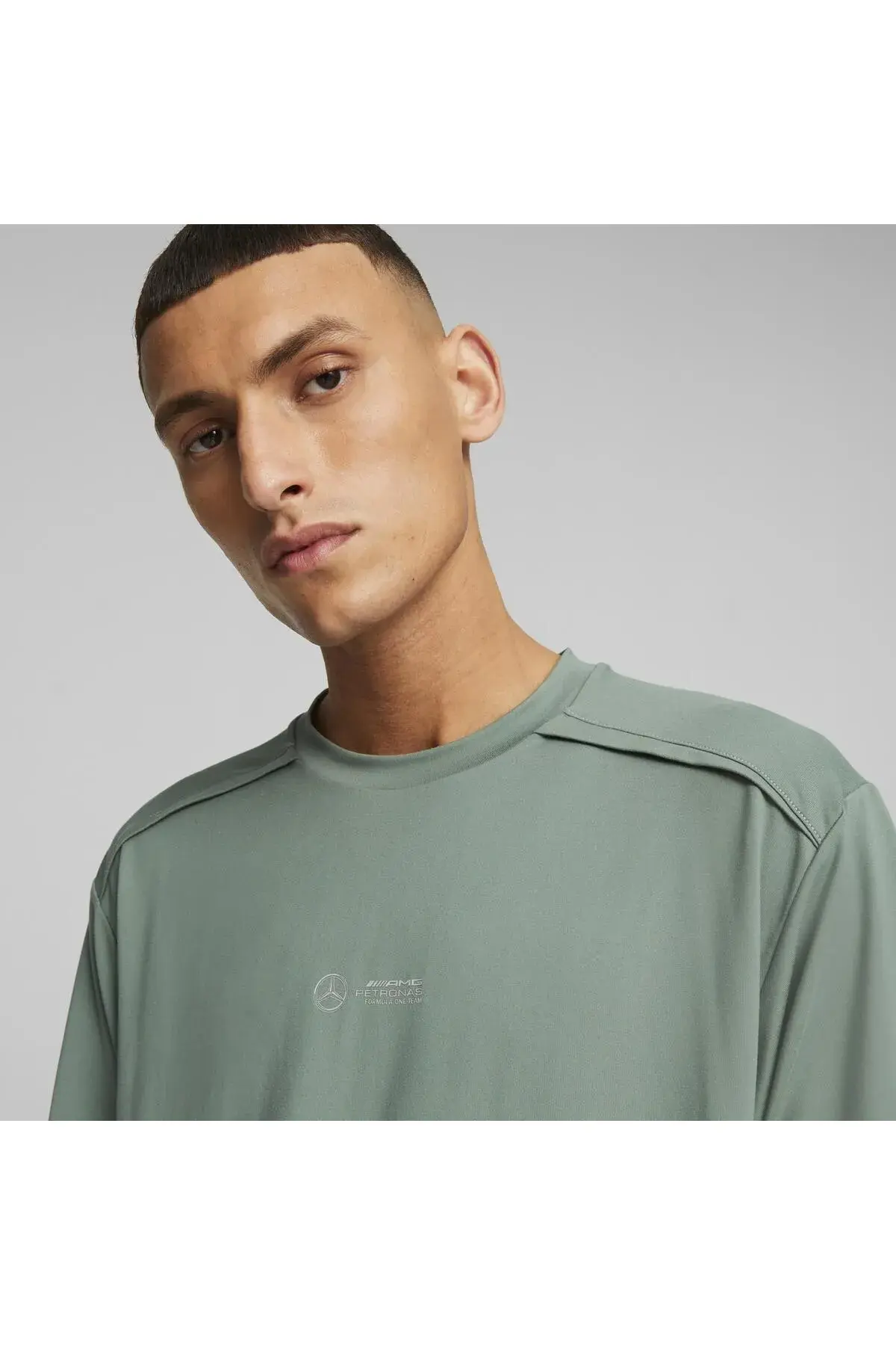 Puma MAPF1 Cloudspun Tee Yeşil Erkek T-Shirt