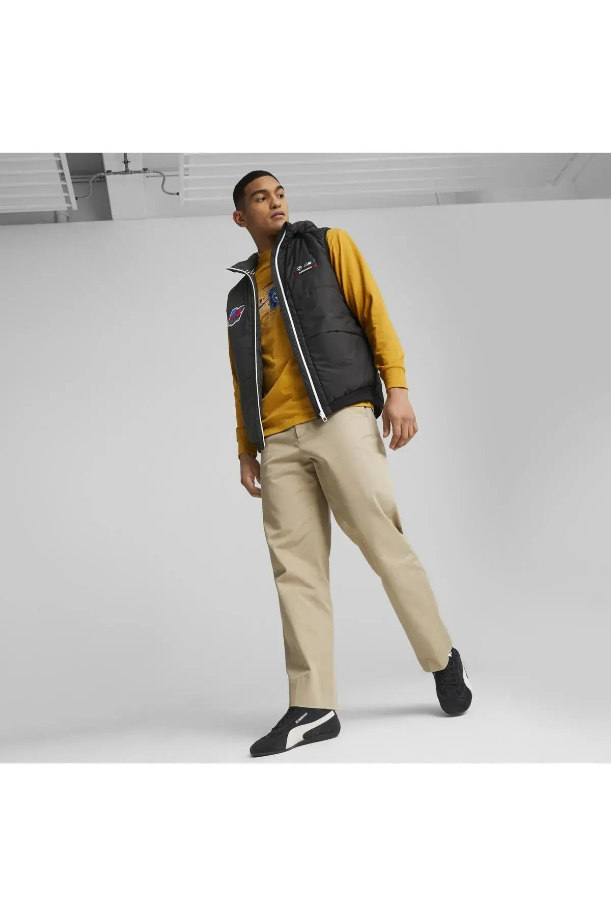 Puma BMW MMS Statement Race Vest Siyah Erkek Şişme Yelek