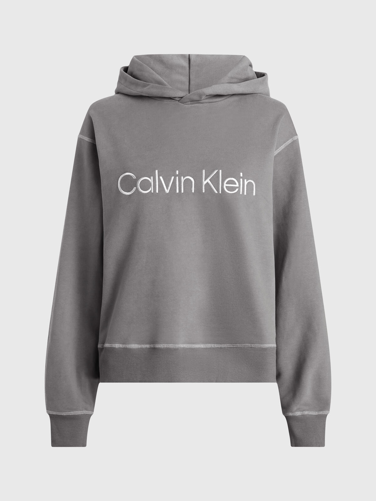 Calvin Klein HOODIE Kadın Gri Hoodie