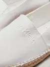 Calvin Klein ESPADRILLE CV LOGO, YBR Beyaz Erkek Ayakkabı
