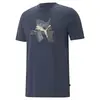 Puma GRAPHICS Reflective Tee Dark Night Lacivert Erkek T-Shirt