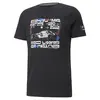 Puma Bmw Mms Stateme Car Graphtee Siyah Erkek T-Shirt