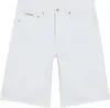 Calvin Klein RELAXED DENIM SHORT, 1AA Beyaz Erkek Şort