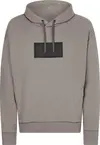Calvin Klein TEXTURED LOGO BOX CO Erkek Kahverengi Hoodie