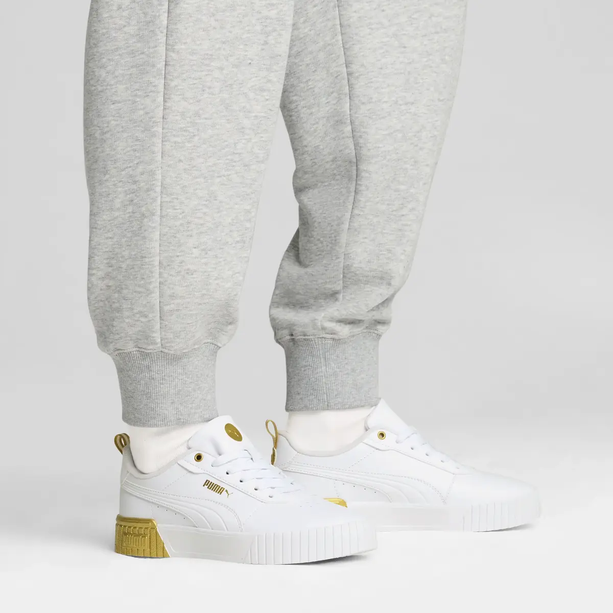Puma Carina 2.0 Metallic Dream Beyaz Kadın Günlük Spor Ayakkabı