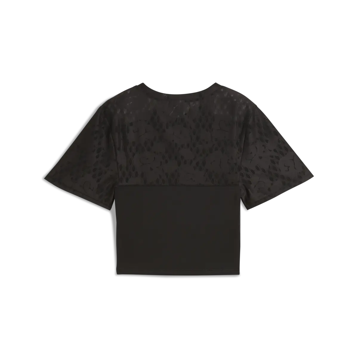 PUMA LACE TOP - SHORT Siyah Kadın Crop