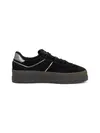 Tommy Hilfiger THE GREENWICH FLATFO Siyah Kadın Spor Ayakkabı & Sneaker