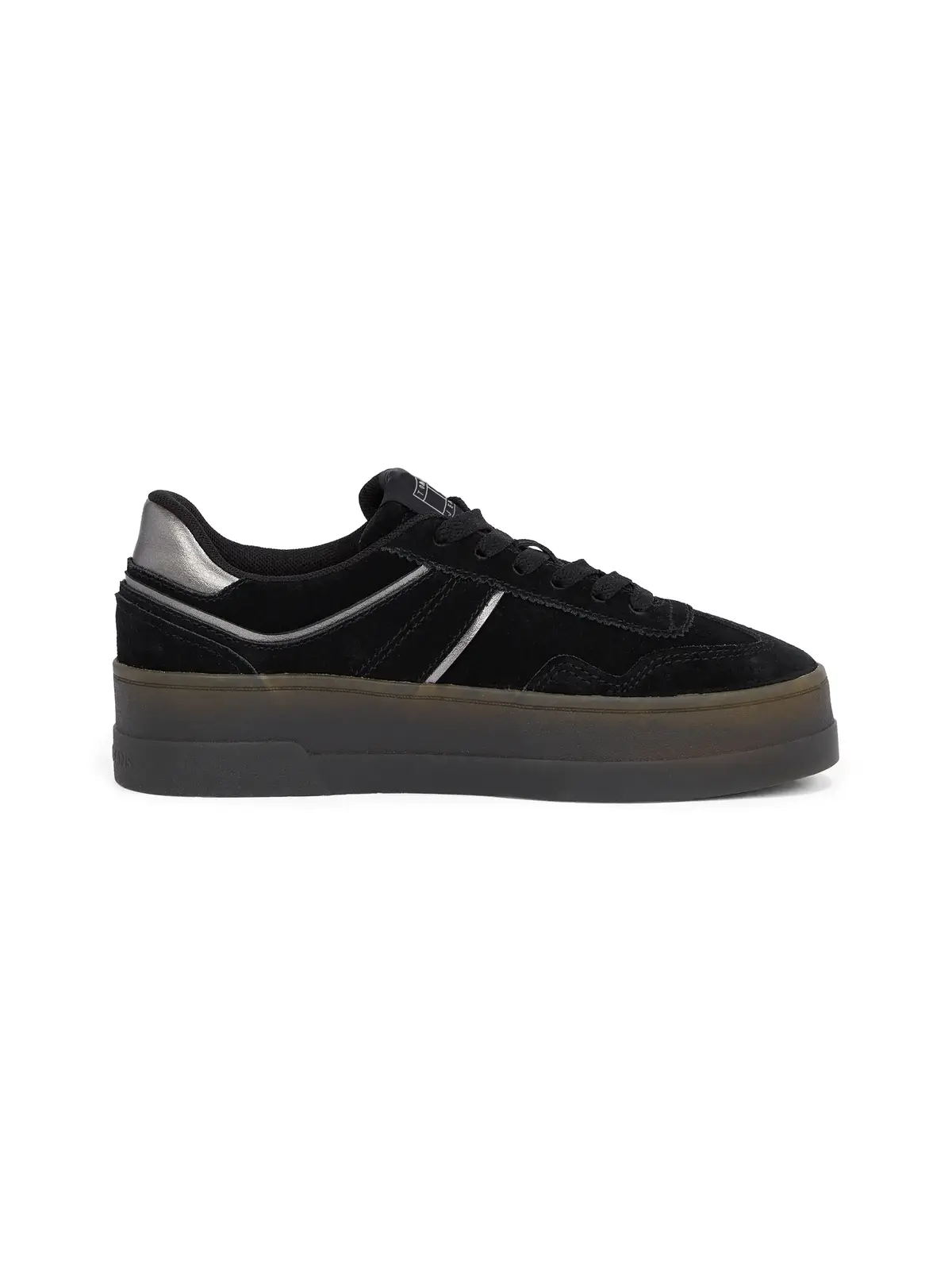 Tommy Hilfiger THE GREENWICH FLATFO Siyah Kadın Spor Ayakkabı & Sneaker