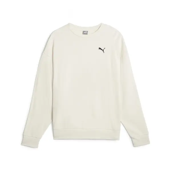 Puma BETTER ESSENTIALS Crew Bej Kadın Sweatshirt