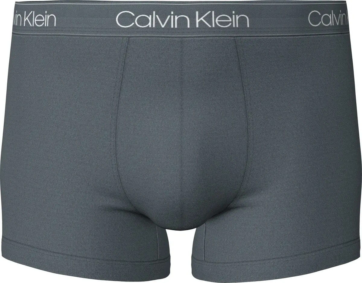 Calvin Klein TRUNK Erkek Gri Boxer