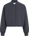 Calvin Klein SHORT BOMBER JACKET, CGE Gri Kadın Ceket