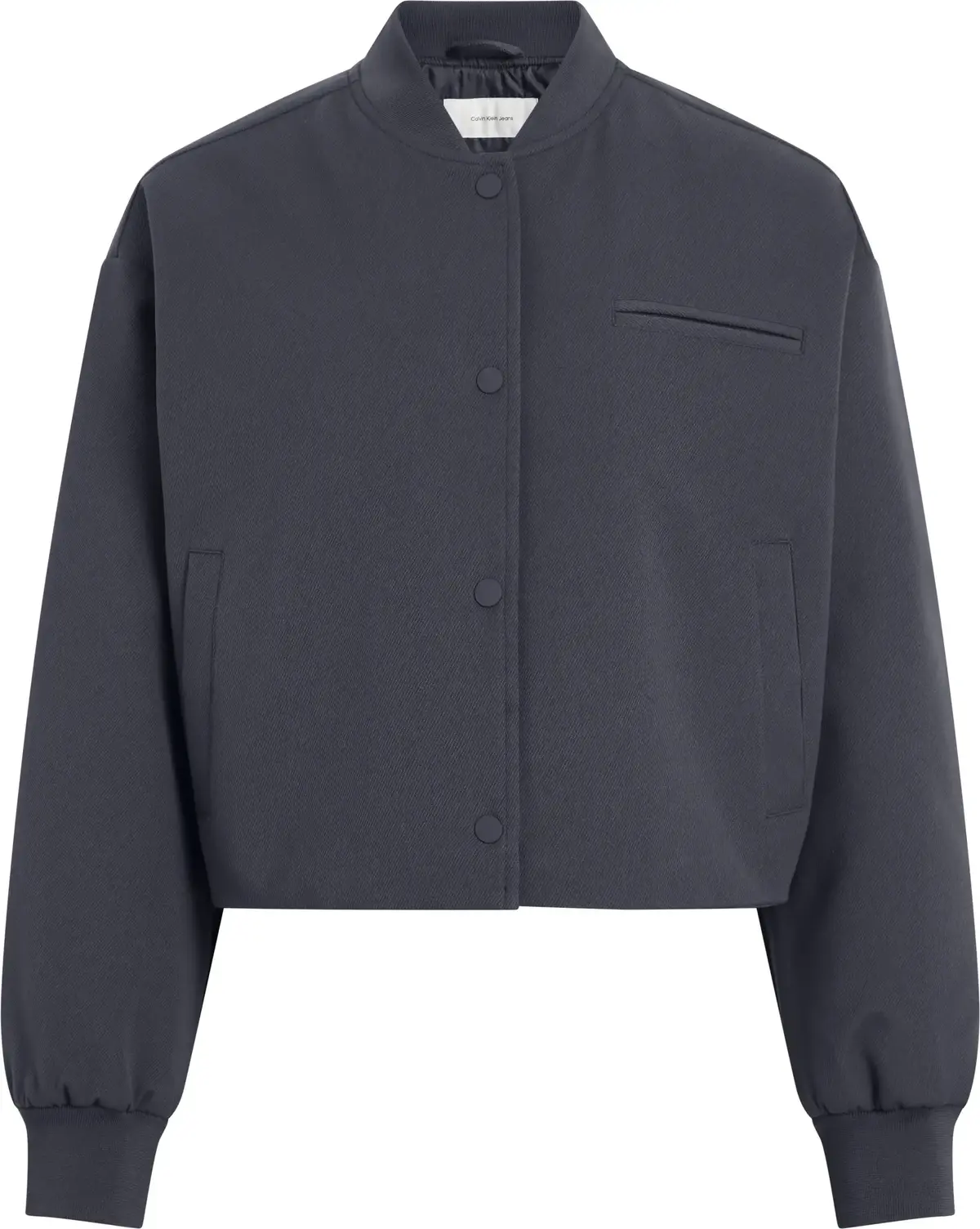 Calvin Klein SHORT BOMBER JACKET, CGE Gri Kadın Ceket