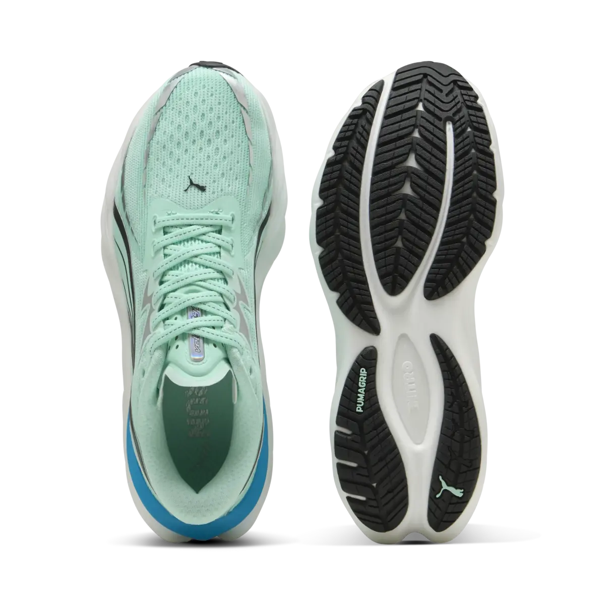 Puma Velocity NITROTM4 Wns Yeşil Kadın Yürüyüş ve Koşu Ayakkabısı