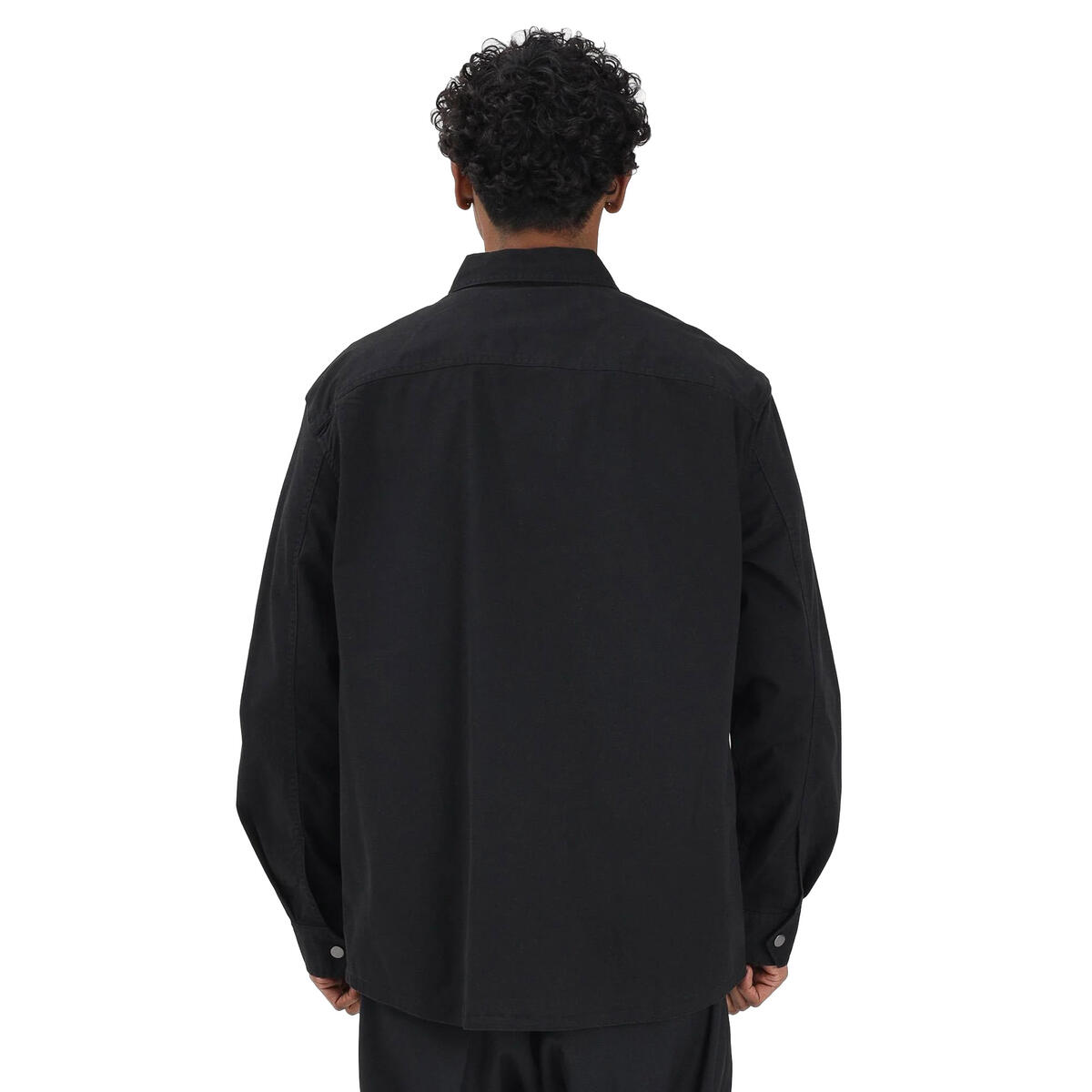 Calvin Klein LS UTILITY RELAXED OVERSHIRT Siyah Erkek Ceket