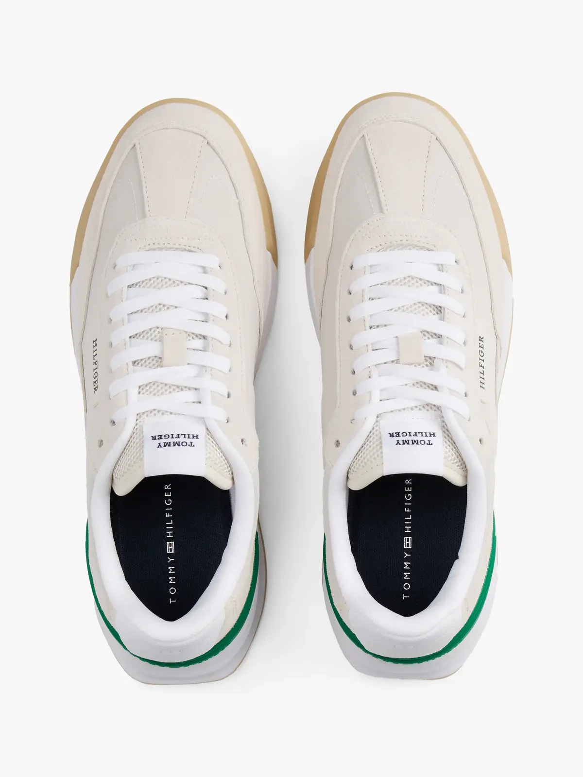 Tommy Hilfiger RETRO RUNNER SEASONA, AF3 Krem Erkek Spor Ayakkabı & Sneaker